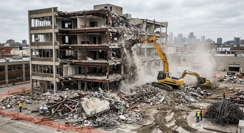Commercial Building Demolition in Houston, TX