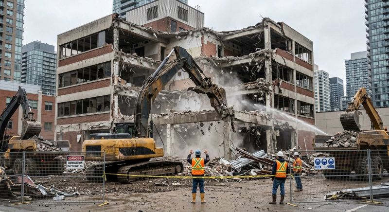 Commercial Demolition Service in Katy, TX