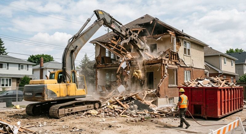 Home Demolition Service in Conroe, TX