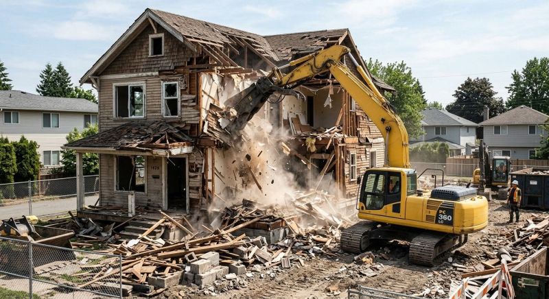Home Demolition Service in Katy, TX