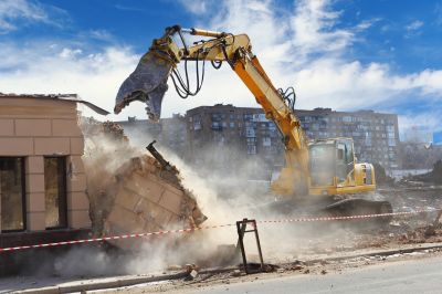 Demolition Equipment in Action