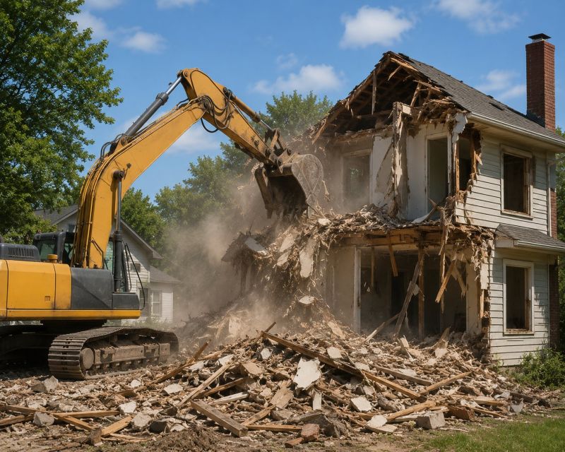 House Demolition Service in South Houston, TX