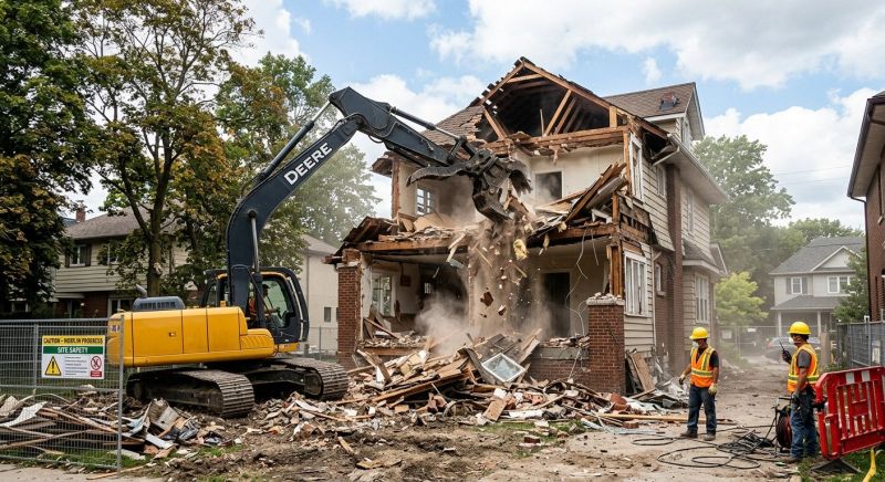 House Demolition Service in Pearland, TX